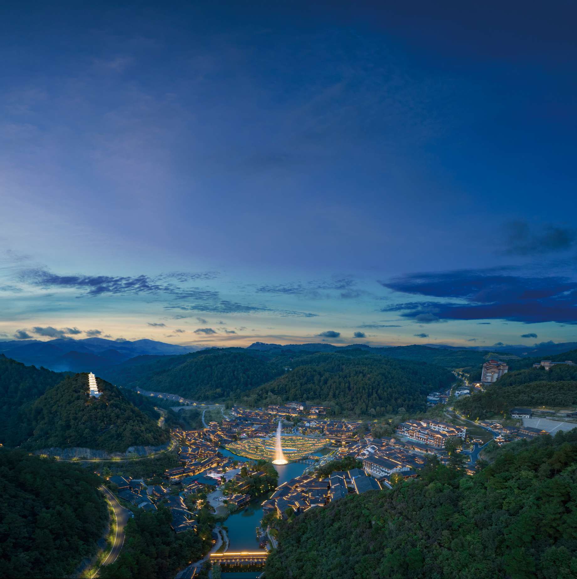 乌江寨全景
